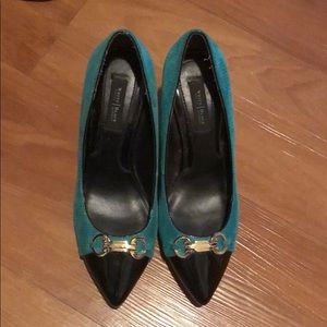 Teal heels